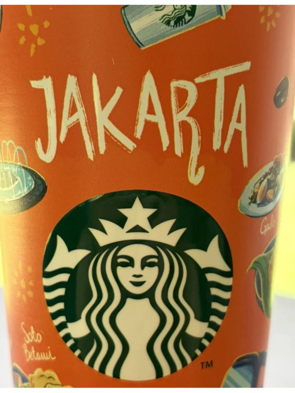 Starbucks City Collection Tumbler - Jakarta Indonesia Coffee Tea Limited Edition